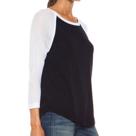 Rag & Bone Lexie Colorblock Raglan Knit Pullover - Picture 3 of 8